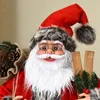 Juldekorationer 90/60 cm Big Santa Claus Doll för stora julgranprydnader År barn Gift Decor Family Wedding Party Supplies Navidad 231122