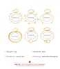 Braccialetti con ciondoli Semplice geometrico Cerchio Set di braccialetti Fiore decorativo Nappa Gioielli a foglia 6 pezzi Per donna Lega Regalo Temperamento