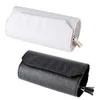 Storage Bags Small Jewelry Roll Case With Supple Leather Material For Management