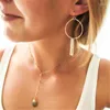 Hoop oorbellen Tassel ronde handgemaakte vintage goud gevulde/925 zilveren sieraden orecchini brincos oorbellen pendientes voor vrouwen