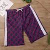 Men's shorts 2023 summer new G-letter printed men's loose fitting beach pants luxury brand men's quick drying pants