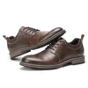 Zapatos de vestir 40 ~ 46 Zapatos casuales Zapatos de cuero cómodos de marca de moda para hombres # Al726 231122