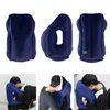 Pillow Inflatable Air Cushion Travel Pillow Headrest Chin Support Cushions for Airplane Plane Office Rest Neck Nap Pillows