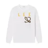 designer hoodie women sweatshirt designer Pullover Classic Letter Embroidery Inside Fleece Crew Neck Sweater Long Sleeves Hoodie