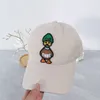 Ballkappen Frosch Drift Streetwear Mode Markenqualität HUMAN MADE Ente Stickerei Spleißen Baseballmütze für Männer Unisex 8 Farben