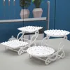 Other Event Party Supplies Birthday Cake Stand Dessert Display Wedding Decor Afternoon Tea Snack Table Decoration Ornaments 230422