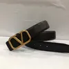 22% OFF Belt Designer New Men's genuine leather small V-shaped buckle perforated belt decoration paired with jeans and Korean version versatile pants pockets