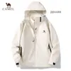 Camel Arcterys Jackets Designer Coats Ortorproof e Waterproof Outdoor Sports Assalto per esterni Assalto Assalto Assalto maschio Giacca da guscio morbido Flece Fleece Inner Lin