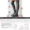 Stiefel DORATASIA Marke Weibliche Plattform Oberschenkel Hohe Stiefel Mode Schlanke Chunky Heels Über Das Knie Stiefel Frauen Party Schuhe Frau 231123