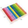 Öğrenme Oyuncaklar Çocuklar 99 Çarpma Tablosu Matematik Oyuncak 1010 Şekil Bloklar Bebek renkli ahşap erken eğitim Montessori Hediye 231122