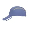Bérets visière casquette femmes hommes été plage accessoire UPF 50 Protection solaire chapeau à large bord pour sport course golf tennis yoga extérieur