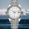 Mężczyźni zegarek klasyczny zegarek luksusowy zegarek biżuterii męskie zegarek 41 mm 36 mm 31 mm moda zegarek 904L ze stali nierdzewnej Sapphire Waterproof Watch Watch Watch Wysokiej jakości