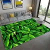 Dywany w salonie dywan zielony liść drukarnia sypialnia do drzwi wejściowych mata bez poślizgu Dibet Dibet Home można dostosować