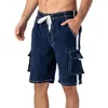 Herren-Badehose, Sommer-Strand-Shorts, Badebekleidung, schnell trocknend, Surf-Board-Shorts, 4 Taschen, modische Strandbekleidung