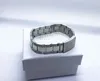 Bracelets à maillons, bracelet de montre minimaliste européen et américain, en acier titane