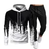 Men's Tracksuits sportswear hoodiepants 2023 Spring and Autumn jogging pants running men's 231122