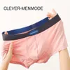 Boxer masculino luz gelo seda shorts sexy grande levantado bottoms baixo crescimento roupa interior homem cor sólida inferior fetiche biquíni gay