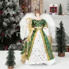 Christmas Decorations 16"Angel Christmas Angel Doll Toy Figurine Christmas Ornaments Crafts with Wing Home Natal Decorations Festive Gift 231122
