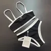 Kobiety projektantki strojów kąpielowych bikini stroje kąpielowe 2023 Seksowne solidne kobiety jednoziarniskowe kostium kąpielowy Kobiet Kąpiec Kąpiec High talia Letni plaża Monokini