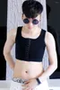 Kvinnors skapar Justerbar främre spänne bröstbindemedel bandage bröst trans lesbisk bra sportväst för kvinnor