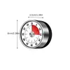Neue 1pc Visuelle Timer Mechanische Countdown-Timer Küchentimer Klassenzimmer Unterrichtsuhr Für Unterrichtstreffen Cookin Arbeiten