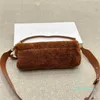 Autumn Winter Designer Bag Luxury Handbag Plush Crossbody Bags Women Shoulder Purse Casual Clutch Dinner Bag