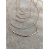 Tiffanyes-Halskette, Designer-Schmuck für Damen, Original-Halskette mit Anhänger in hoher Qualität, Halskette aus Sterlingsilber