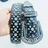 55% Designer Nouveau diamant de balle brillante incorporer la ceinture en cuir masculine pour femmes