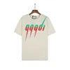 남성 여성 스타일리스트 레인보우 티셔츠 패션 편지 인쇄 힙합 Streetwear 티셔츠 남성 디자이너 Tshirt 남성 캐주얼 코튼 크루 넥 탑 사이즈 s ~ xl