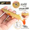 DONQL Soft Lure Kit Set Wobbler Pesca Künstliche Köder Silikon Angelköder Seebarsch Karpfenangeln Blei Fisch Jig T191020277F