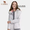 Camel Arcterys Jacken Designer Mäntel Wind- und wasserdichte Outdoor-Sportbekleidung Herbst Winter Neuer Skianzug Fleece Charge Coat Paar Outdoor V1W21O8257 Bla