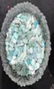 1 sachet de 100 g de pierre de quartz aigue-marine naturelle, pierre roulée en cristal, taille irrégulière 520 mm, couleur bleu 1898318