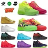 2023 Roller Og Top Femmes Lamelo Ball MB 01 Chaussures de basket-ball Rick et Morty Rock Ridge Red Blast Buzz City Galaxy UNC Dreams Baskets Sports