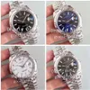 41mm Mens Black Blue White Gray Dial Watch Men Automatic Cal 3235 Jubilee Steel Solid Band Date 126334 Eta Mechanical Watches283A