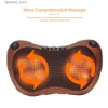 Massaging Neck Pillowws Neck Massager Electric Massage Pillow 8 Heads Infrared Heating Home Car Multifunctional Shiatsu Massage Relaxation Body Machine Q231123