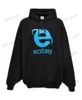 Heren Hoodies Sweatshirts Y2k Hoodie Sweatshirt Hip Hop Ecstasy Brief Grafische Print Oversized Pullover Hoodie Heren Dames Nieuwe Harajuku Gothic Kleding T231123