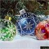 Decorazioni Natalizie Palline Gonfiabili In Pvc Palline Albero Decos Natale Decorativo All'aperto Nt Decorazione Gonfiabili Per Le Vacanze 60Cm 211105 Drop Dhzdu