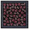 Scarves 2023 Satin Silk Scarf Women Cashew Print Foulards Female Neckerchief Small Bandana Square Lady Headband Hijab