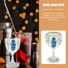 Wine Glasses Cocktail Glass Bride Birthday Decoration Girl Viking Goblet Iron Mini Tea Cups