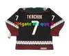 Clayton Keller Logan Cooley CCM Retrocesso Arizona Hóquei Jersey Nick Schmaltz Matt Dumba Barrett Hayton Karel Vejmelka JEREMY ROENICK KEITH TKACHUK DOAN Tamanho S-XXXL