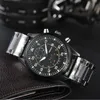Armbandsur toppförsäljning originalmärke klockor för män lyxkvartstell strap automatisk datum daglig vattentät modedesign ny aaa clocksq231123