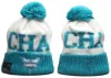 Hornets Beanies Charlotte North American BasketBall Team Side Patch Winter Wolle Sport Strickmütze Skull Caps A0