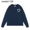 Desigenr Sweat à capuche pour homme et femme - Blouses 24SS - Vêtements unisexes - T-shirts à manches longues - Col rond - Lettres unies - Coeurs - Vêtements d'extérieur pour homme et femme