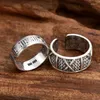 Rings de cluster Bocai Real S999 Pure Silver Jewelry 2023 Personalidade da moda Retro Casal Men#39; S AND MULHERES#39; S