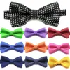 10*5 cm verstelbare print bowknots strikjes voor kinderen kinderen jongen feest club decor huisdier honden mode -accessoires