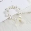 Chaînes mode enfants romantique perle ensemble de bijoux pour enfants simulé perle collier Bracelet petite fille fête d'anniversaire jouets