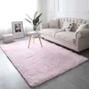 Carpets Tie-dye gradient carpet living room coffee table mat plush washable full floor mat bedroom bed blanket