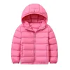 Clothing Sets 216 Years Boys Winter Windproof Jackets Ultralight Children Duck Down Coats Hooded Kids Puffer Feather Girls Clothes 231123