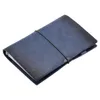 Skórzana notatka okładka okładka spiralna notebook a6 Planator luzu organizator podróży dziennik Diary 6ring Bindera