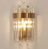 Modern Crystal LED Wall Lights Fixtures Living Room Hotel Beside Lamp Wall Light Sconce Arandelas Cristal Lustre LL